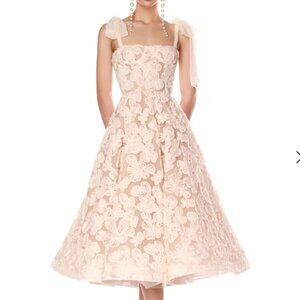 Bronx and Banco Sabrina White Midi Dress